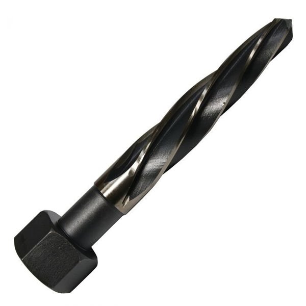 Qualtech Bridge Reamer, Heavy Duty Short, Series DWRRB, Imperial, 78 Diameter, 678 Overall Length, 396 DWRRB7/8HEX